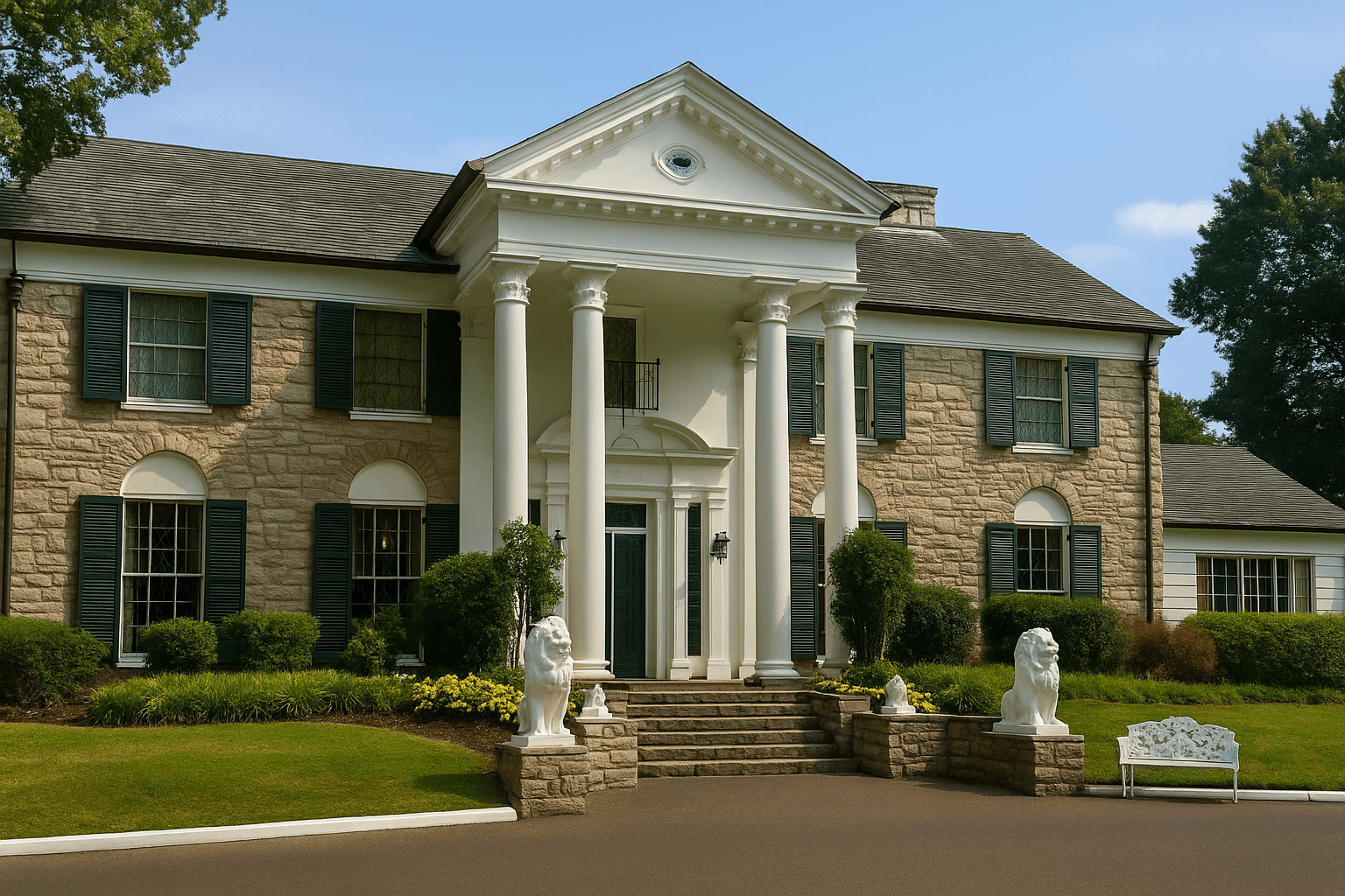 Elvis Presley home graceland memphis TN