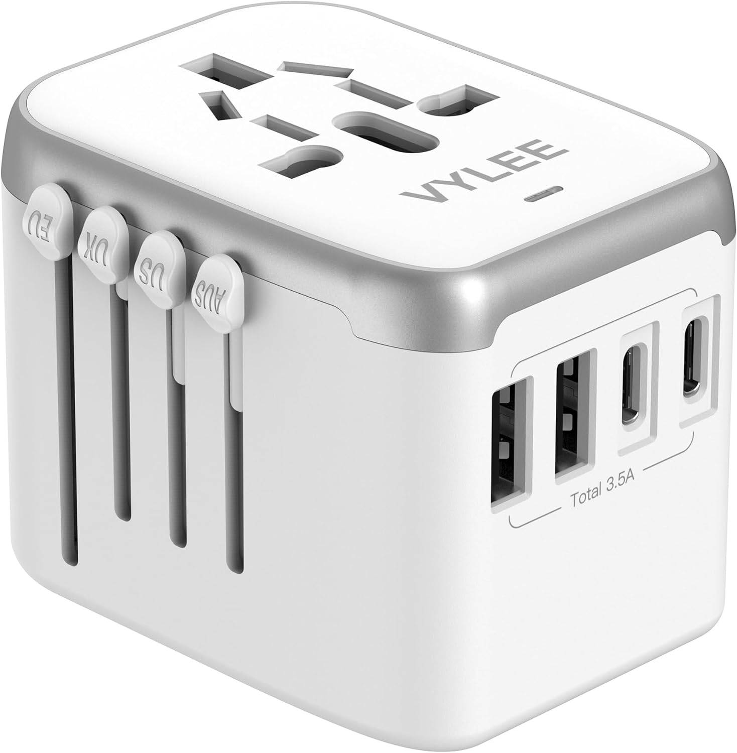 Universal adapter for travel