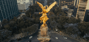 Golden angel of Independence