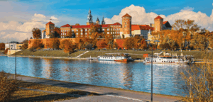 Wawel Castle and Vistula River