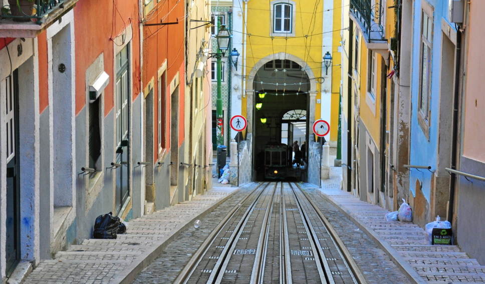 Lisbon funicular Bica