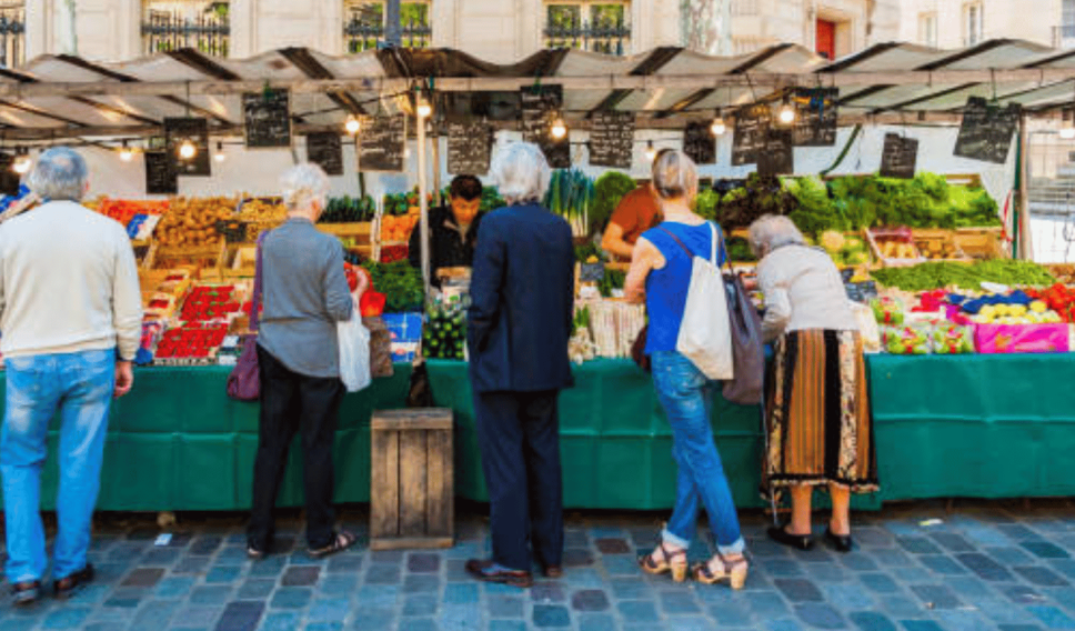 le marais food market France