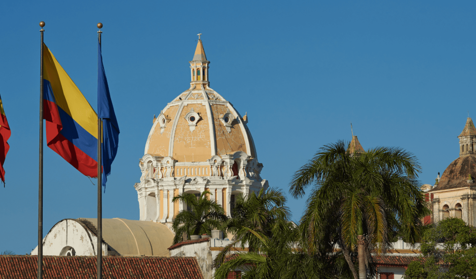 Skyline of Cartagena