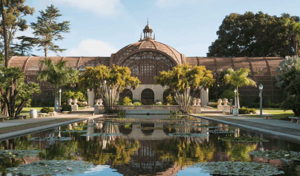 Outside of the Balboa Park