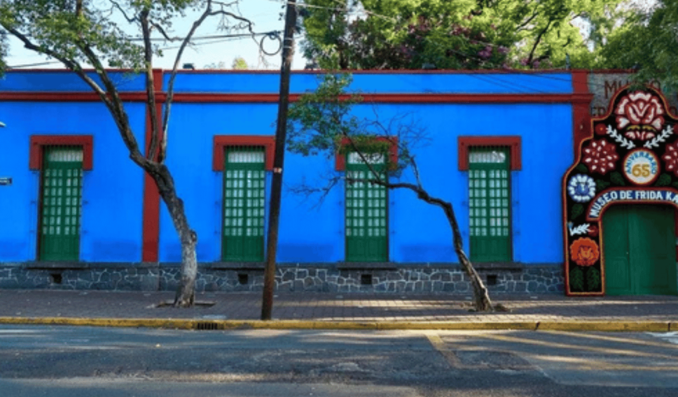 Frida Kahlo Museum entrance