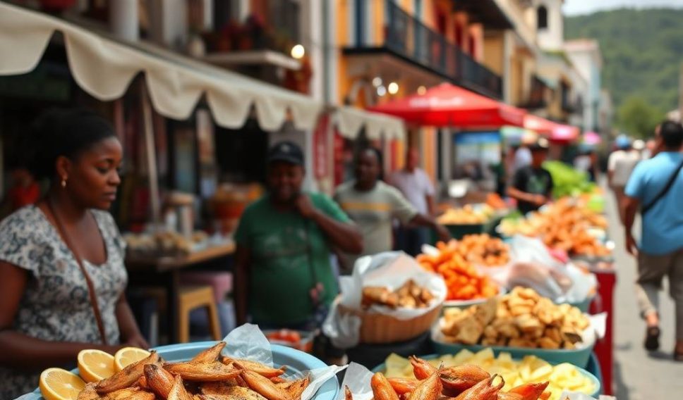 Antigua street market