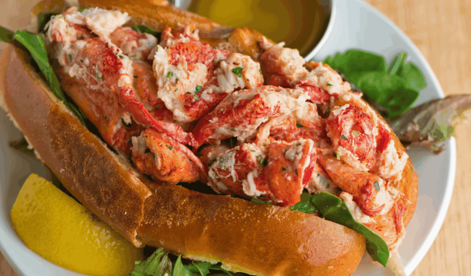 Lobster roll Sandwich dish