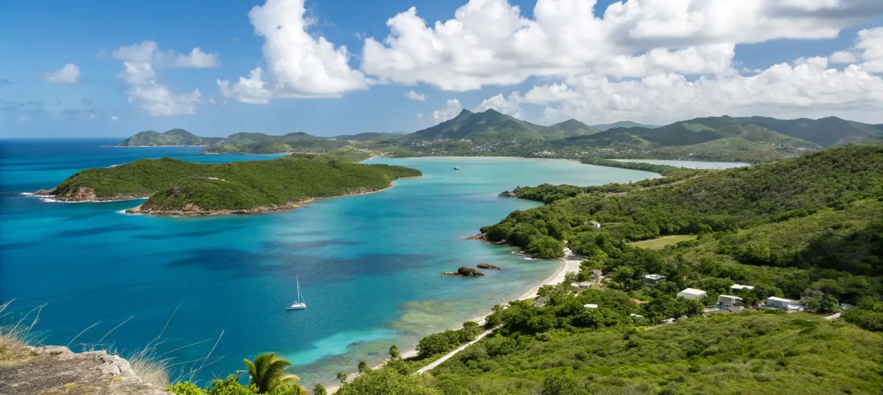 Antigua landscape scenic view