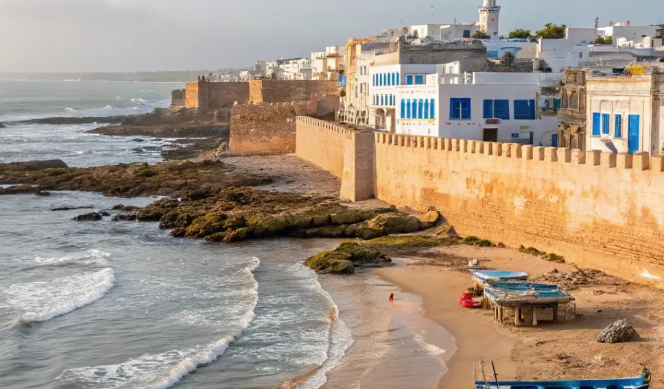 Coast off of Morocco