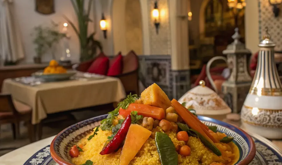 Cuisine Moroccan restaurant