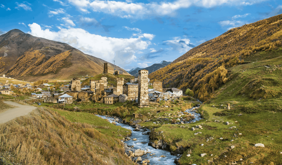 Ushguli museum in Svaneti Georgia