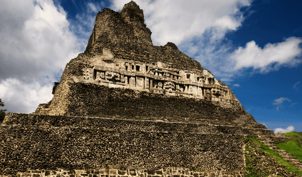 xunantunich pyramid belize getty images